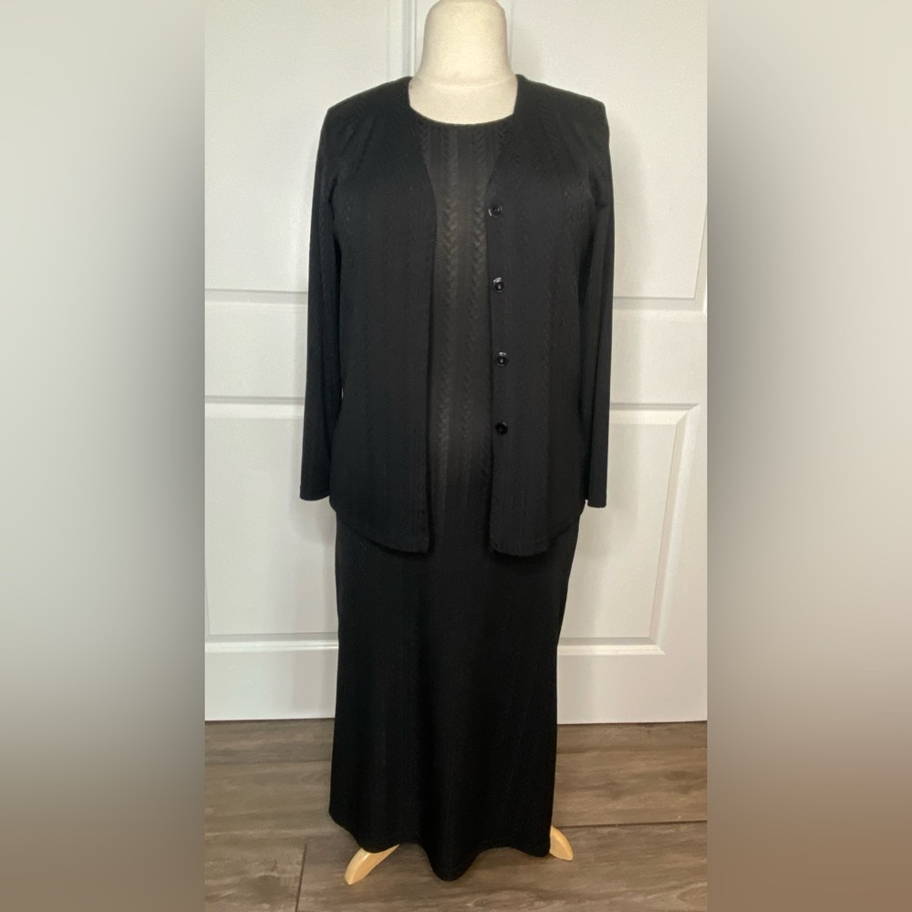 Caribe XL Black 2-Piece Dress Set